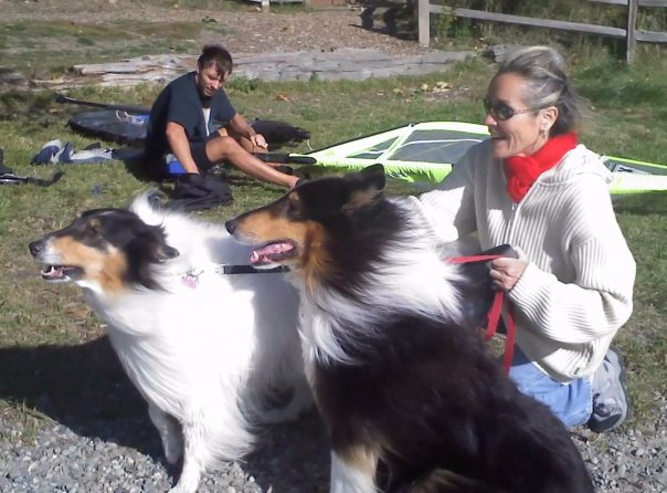 Dog Blog:  A is for April and Alpha