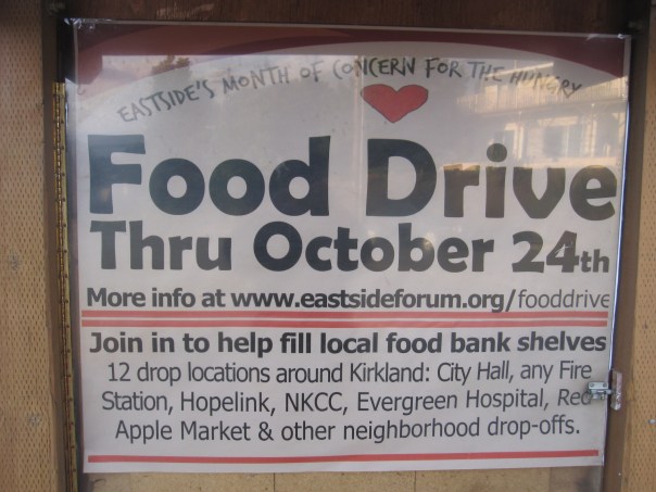Volunteers Needed to Collect Food for the Hungry!