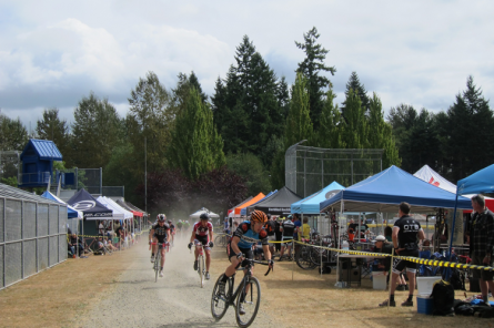 Cyclocross event at Big Finn Hill Park