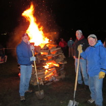 Christmas Ship Bonfire