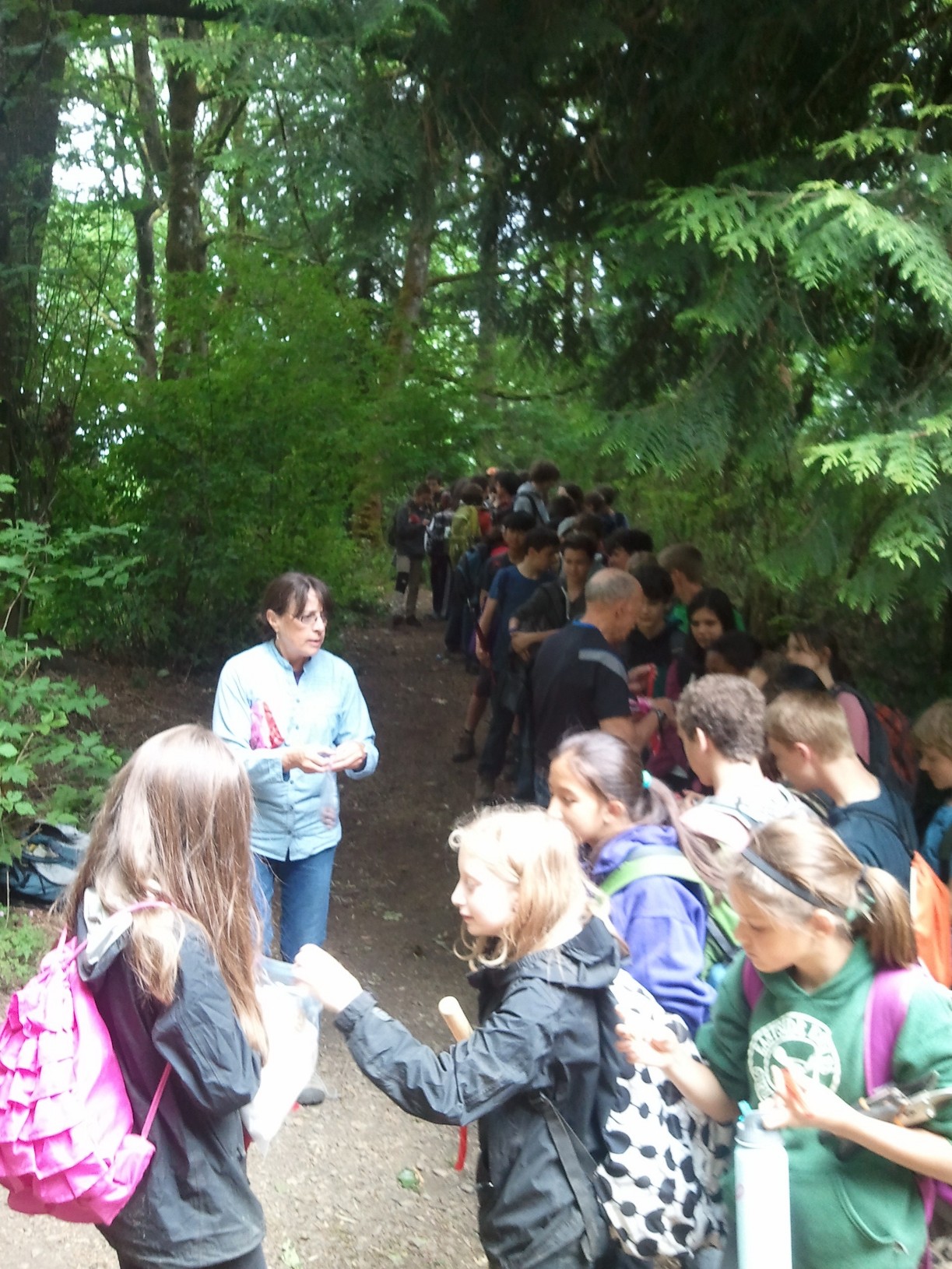 Environmental and Adventure School Kids Transform 8K sq ft in Juanita Heights Park