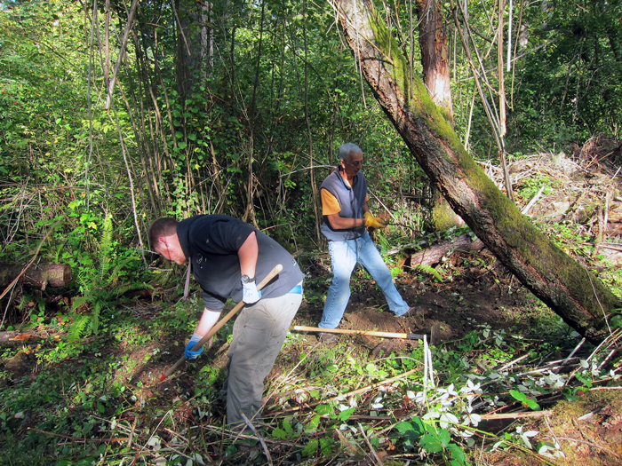 June 3 workparty Juanita Woodlands