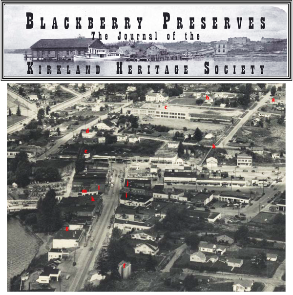 Aerial Views of WWII era Kirkland buildings