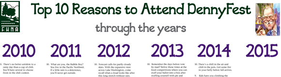 A walk down DennyFest memory lane