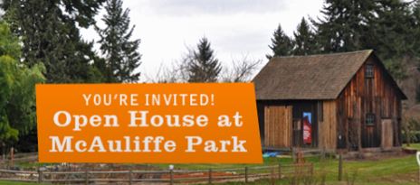 Open House Oct 9 at McAuliffe Park Education Center and Community Urban Farm