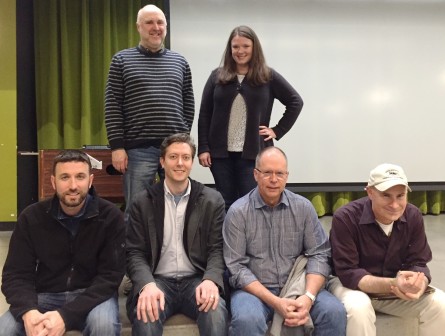 2016 Elected Board Members (front) Jon Pascal, Mike Fehlauer, Bill Blanchard, Marc Ackerman (back) Ed Hunt, Amy Falcone