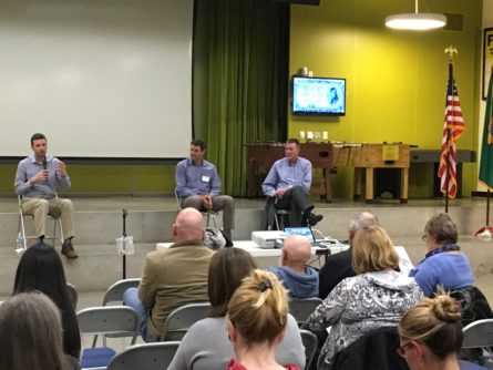 Jon Pascal, Kevin Brown, Michael Cogle.